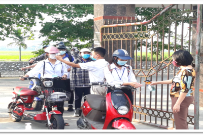 CÔNG TÁC PHÒNG CHỐNG DỊCH BỆNH COVID19 TẠI NGÔI TRƯỜNG THPT MANG TÊN NGƯỜI ANH HÙNG LÝ TỰ TRỌNG