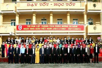 ĐỒNG CHÍ PHẠM GIA TÚC – UVBCH TRUNG ƯƠNG ĐẢNG – BÍ THƯ TỈNH ỦY NAM ĐỊNH VỀ THĂM VÀ CHÚC MỪNG TRƯỜNG THPT LÝ TỰ TRỌNG NHÂN DỊP NGÀY NHÀ GIÁO VIỆT NAM 20/11