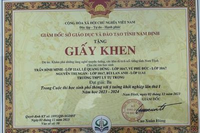 Kết quả Ngày hội khởi nghiệp tỉnh Nam Định 2023