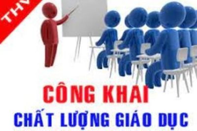 Công khai điều kiện giáo dục và cam kết giáo dục năm 2022 -2023