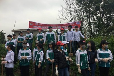 LỄ RA QUÂN VỆ SINH MÔI TRƯỜNG NGÀY CHỦ NHẬT TUẦN ĐẦU HÀNG THÁNG TRƯỜNG THPT LÝ TỰ TRỌNG