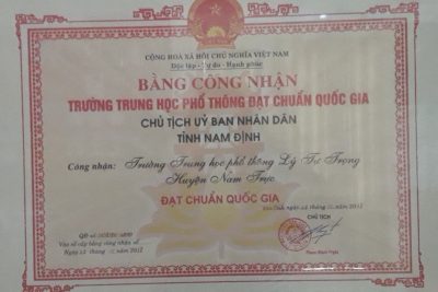 Báo cáo tự đánh giá năm học 2021 – 2022